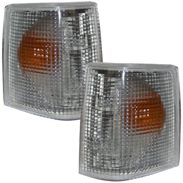 Par Lanterna Seta Dianteira Opala 88 A 92 Cristal Acrílica
