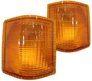 Par Lanterna Seta Dianteira Opala Caravan 1980 A 1987 D20 1985 A 1991 Laranja Âmbar