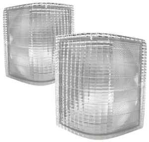 Par Lanterna Seta Dianteira Opala Caravan 1980 A 1987 D20 1985 A 1991 Cristal