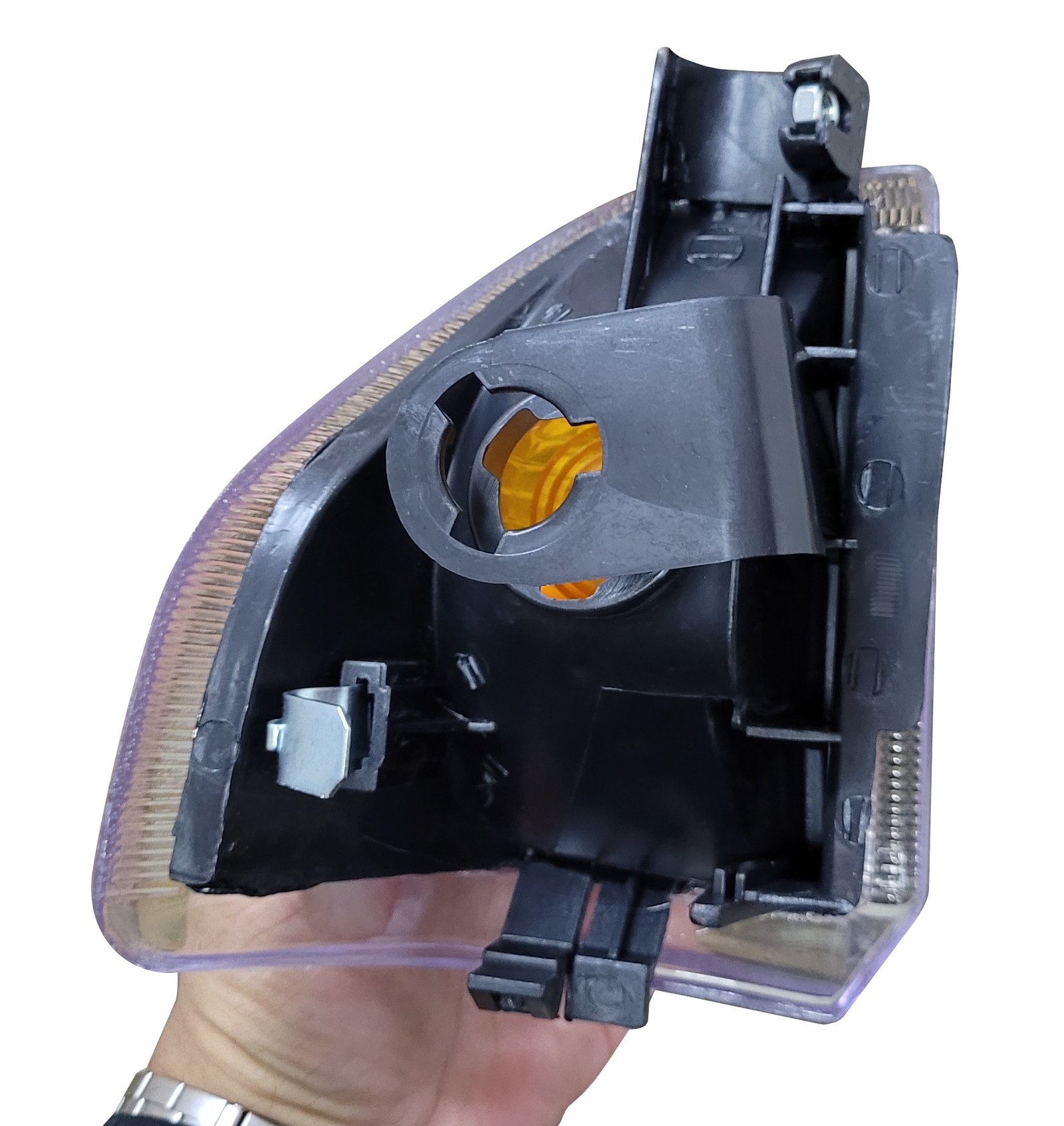 Par Lanterna Seta Dianteira Escort 1982 A 1986 Cor Cristal - Imagem 4