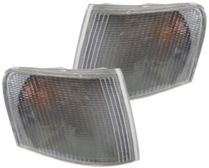 Par Lanterna Seta Dianteira Escort 1993 A 1996 Cor Cristal