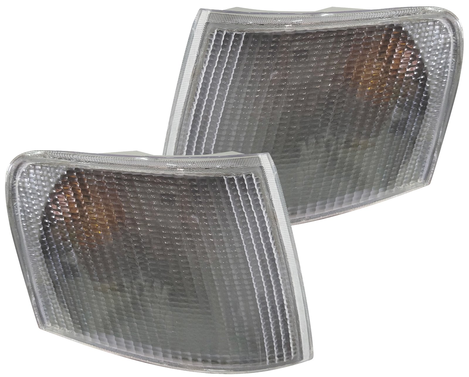 Par Lanterna Seta Dianteira Escort 1993 A 1996 Cor Cristal