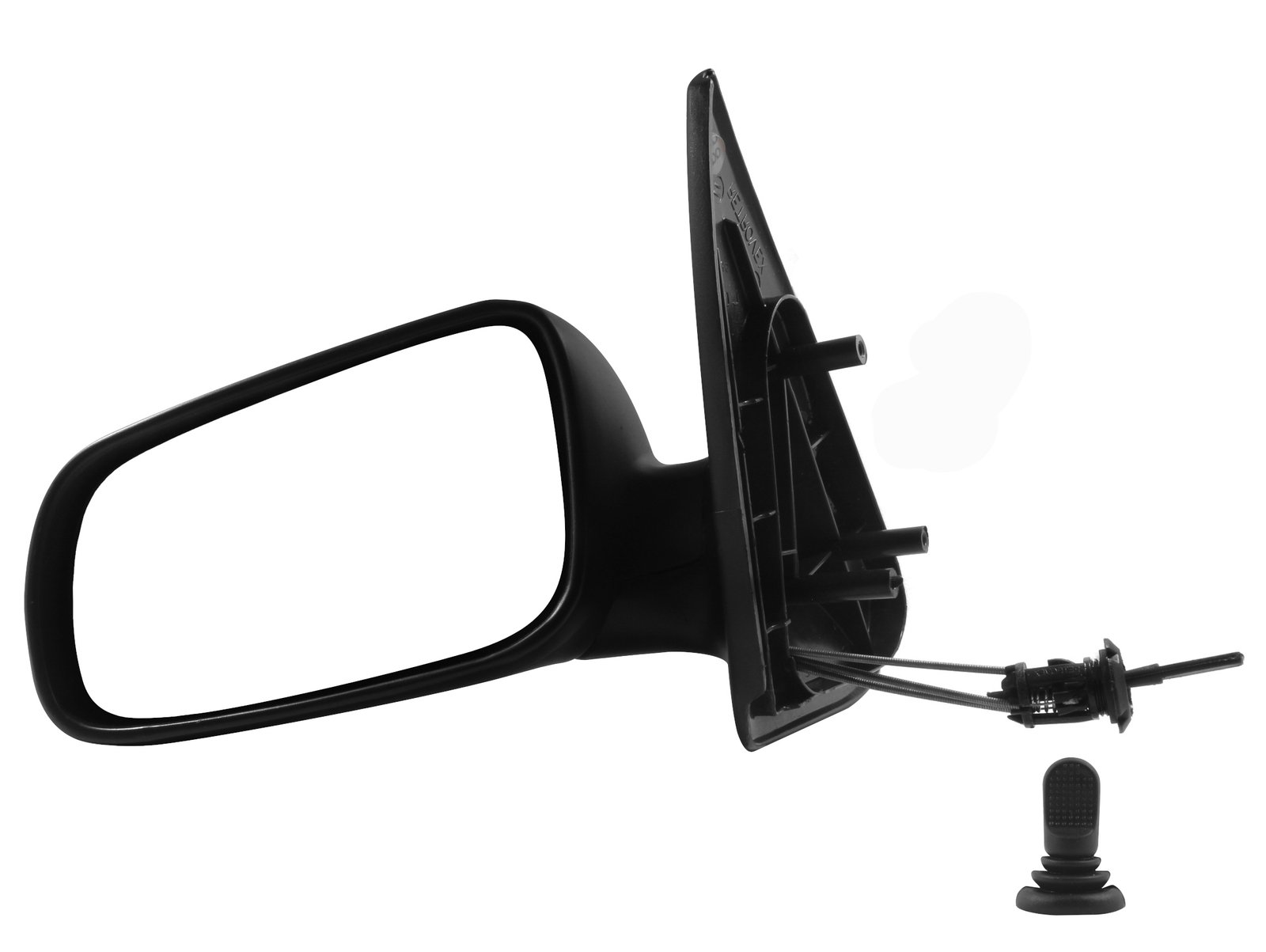 Retrovisor Externo Gol G3 2000 A 2004 4 Portas Esquerdo Motorista Controle Interno