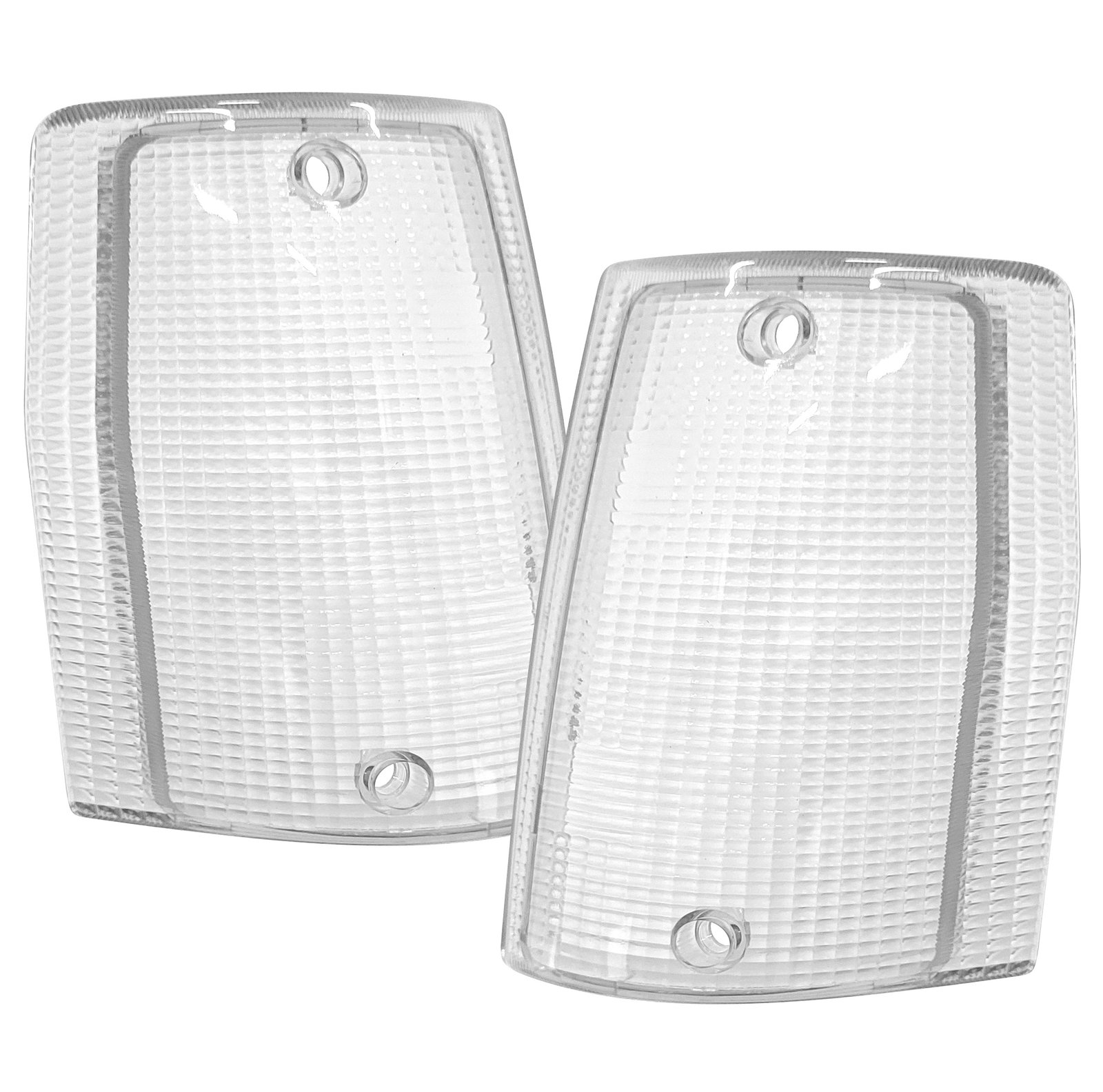 Par Lente Lanterna Pisca Dianteira Cristal Uno 1984 A 1991 Eletronic 1991 A 1994