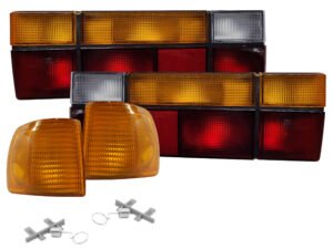 Kit Lanterna Dianteira Âmbar E Traseira Tricolor Gol 1991 A 1995