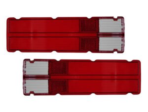 Par Lente Lanterna Traseira Bicolor Corcel 1975 A 1977