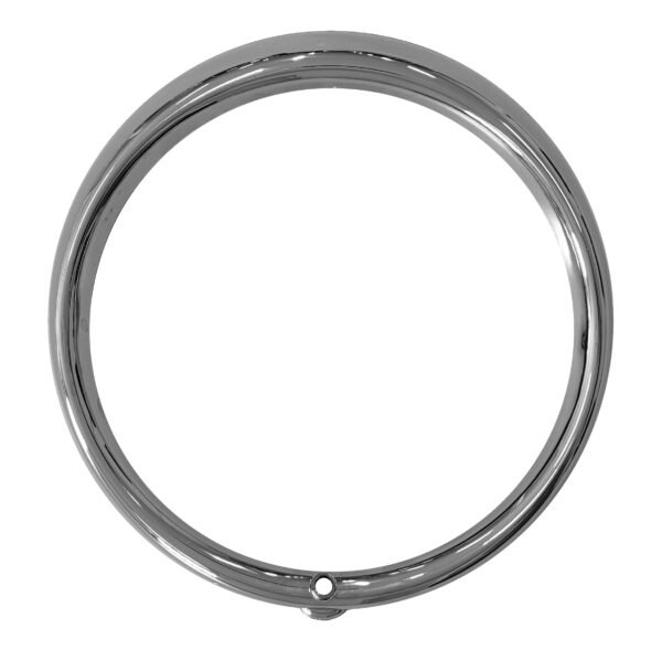 Par Aro Moldura Farol 1 Furo Cromado Fusca Kombi - Image 3