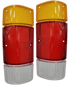 Par Lente Lanterna Traseira D20 C20 Bonanza Veraneio Tricolor